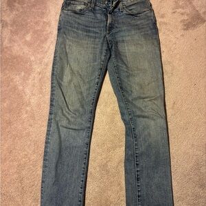 Madewell Men’s Blue Denim Skinny Jeans